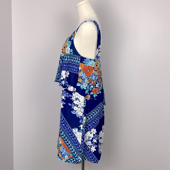 Maeve Tisana Blue Floral Dress size 8 - Picture 8 of 13